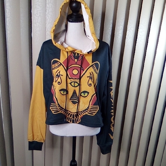 Colorful Graphic Women's Hoodie - Picture 1 of 6